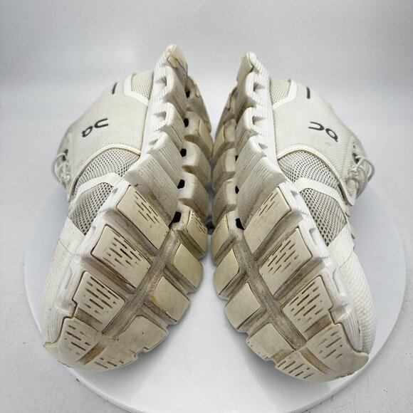 On Cloud 5 Swiss Engineering Women Size 9.5 59.98902 Pearl White Running Shoes - Picture 9 of 14